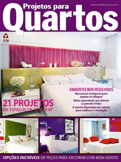 Title details for Projetos para Quartos by Online Editora - Available